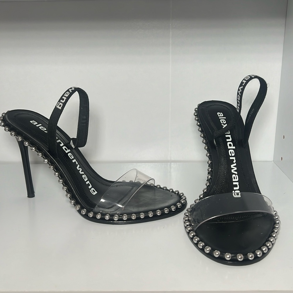 Alexander Wang Nova Studded Slingback Sandals